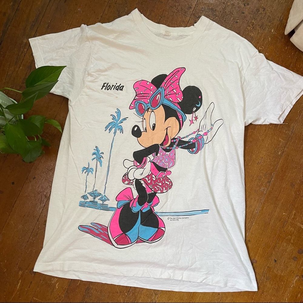 Vintage 80s Minnie Mouse Florida T Shirt